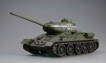 bibliotheek afschaffen desinfecteren Torro T34/85, een RC tank | RadioControlExpert